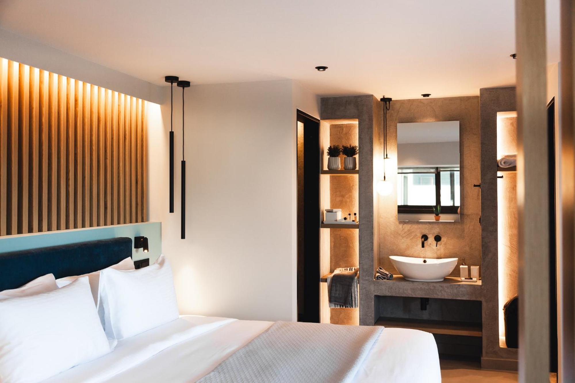 Orama Luxury Suite 3 Bedrooms With Private Pool Hersonissos  Exteriör bild