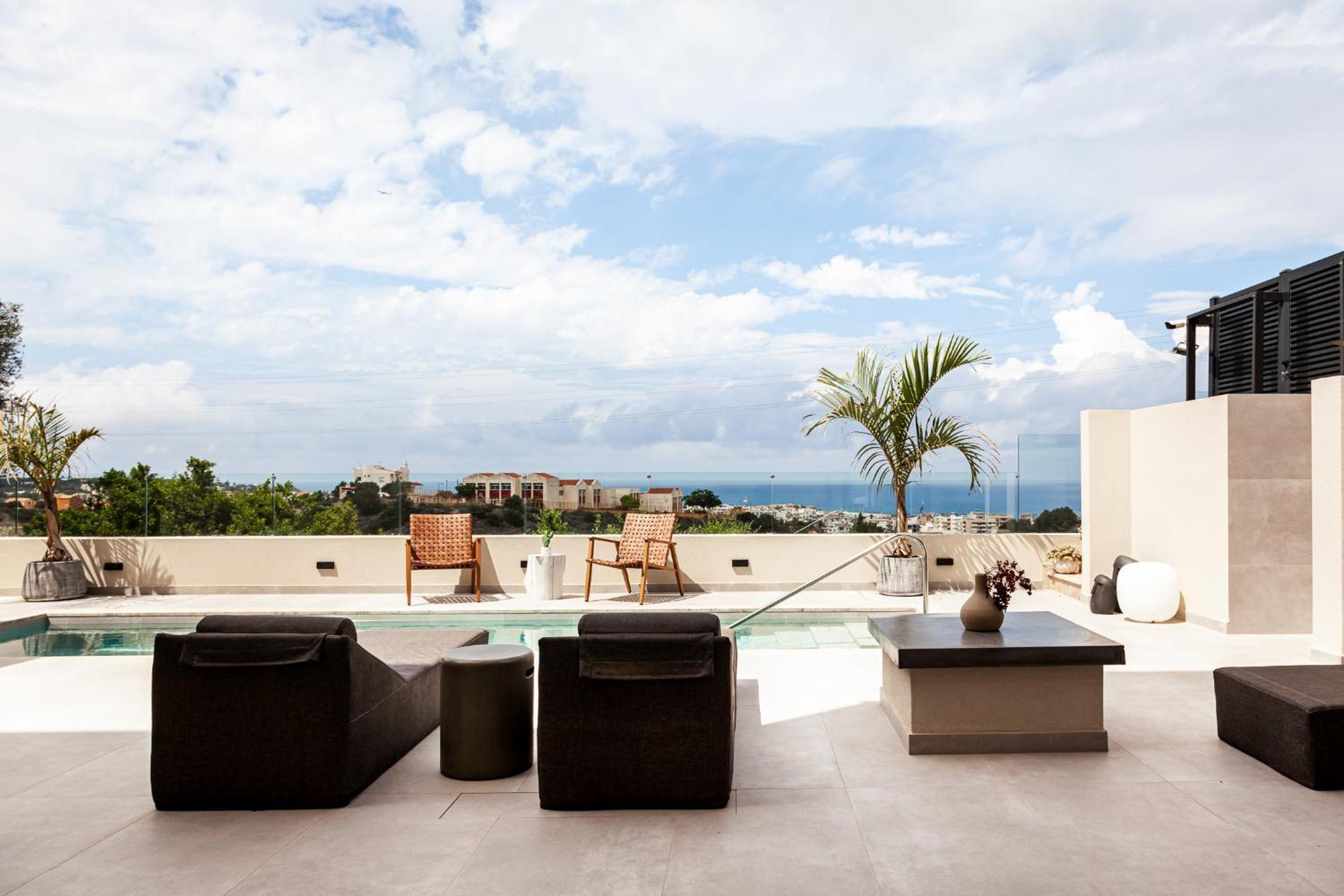 Orama Luxury Suite 3 Bedrooms With Private Pool Hersonissos  Exteriör bild